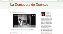 Desktop Screenshot of domadoradecuentos.blogspot.com