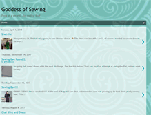 Tablet Screenshot of goddessofsewing.blogspot.com