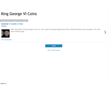 Tablet Screenshot of georgevicoins.blogspot.com