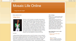 Desktop Screenshot of mosaiclifeonline.blogspot.com