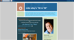 Desktop Screenshot of mikealleys80in08.blogspot.com