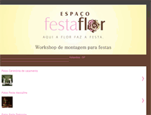 Tablet Screenshot of festaflorsp.blogspot.com