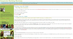 Desktop Screenshot of desperateworkingmommas.blogspot.com