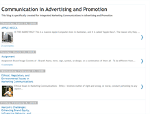 Tablet Screenshot of communication-advertising.blogspot.com