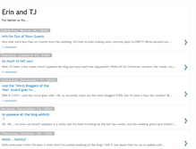 Tablet Screenshot of erinandtj.blogspot.com