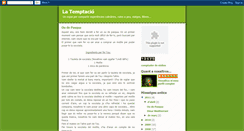 Desktop Screenshot of latemptacio.blogspot.com