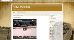 Desktop Screenshot of codybadgertravel.blogspot.com