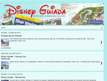 Tablet Screenshot of disneyguiada.blogspot.com