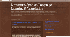 Desktop Screenshot of languagelearningtranslation.blogspot.com