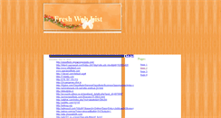 Desktop Screenshot of freshweblist.blogspot.com