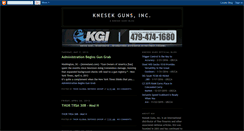 Desktop Screenshot of knesekguns.blogspot.com