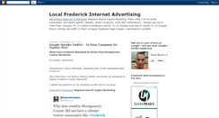 Desktop Screenshot of localfrederickwebpromotions.blogspot.com