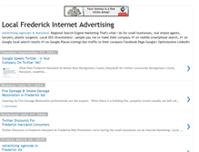 Tablet Screenshot of localfrederickwebpromotions.blogspot.com