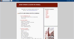 Desktop Screenshot of consultants-india.blogspot.com