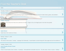 Tablet Screenshot of casteachersdesk.blogspot.com