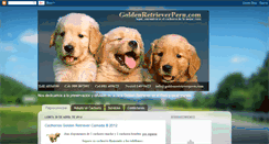 Desktop Screenshot of goldenretrieverperu.blogspot.com