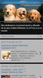 Mobile Screenshot of goldenretrieverperu.blogspot.com