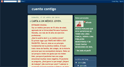 Desktop Screenshot of cuentocontigo-alfredo.blogspot.com