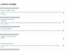 Tablet Screenshot of cuentocontigo-alfredo.blogspot.com