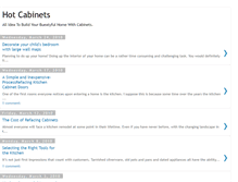 Tablet Screenshot of hot-cabinets.blogspot.com