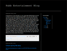 Tablet Screenshot of hubbentertainment.blogspot.com