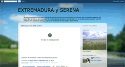 Desktop Screenshot of extremadurayserena.blogspot.com