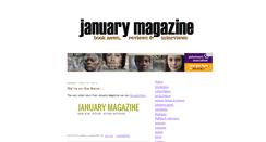 Desktop Screenshot of januarymagazine.blogspot.com