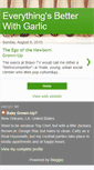 Mobile Screenshot of everythingsbetterwithgarlic.blogspot.com