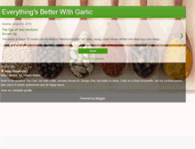 Tablet Screenshot of everythingsbetterwithgarlic.blogspot.com