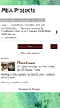 Mobile Screenshot of mbaprojects1008.blogspot.com