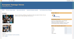 Desktop Screenshot of europeanteenagevoices.blogspot.com