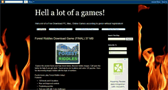 Desktop Screenshot of hellofagames.blogspot.com