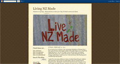 Desktop Screenshot of livenzmade.blogspot.com