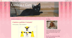 Desktop Screenshot of canixiaegattixia.blogspot.com