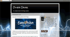 Desktop Screenshot of oliverdavies.blogspot.com