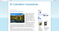 Desktop Screenshot of elcaballeroinexistente-teo.blogspot.com