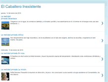 Tablet Screenshot of elcaballeroinexistente-teo.blogspot.com