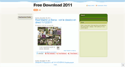 Desktop Screenshot of freesofts2011.blogspot.com