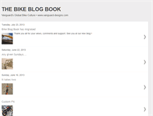 Tablet Screenshot of bikeblogbook.blogspot.com