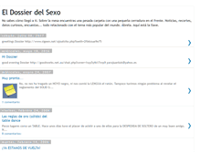 Tablet Screenshot of dossierdelsexo.blogspot.com