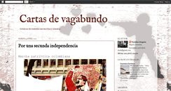 Desktop Screenshot of cartasdevagabundo.blogspot.com