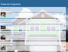 Tablet Screenshot of casadecoqueran.blogspot.com