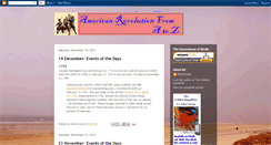 Desktop Screenshot of americanrevolutionfromatoz.blogspot.com