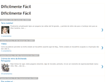 Tablet Screenshot of dificilmentefacil.blogspot.com