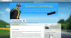 Desktop Screenshot of gunnarscykelblogg.blogspot.com