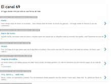 Tablet Screenshot of elcanal69.blogspot.com