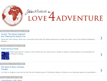 Tablet Screenshot of love4adventure.blogspot.com