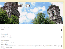 Tablet Screenshot of ciudadmx.blogspot.com