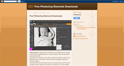 Desktop Screenshot of free-photoshopelements-downloads.blogspot.com