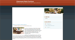 Desktop Screenshot of clairemont-patio-furniture.blogspot.com